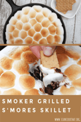 Smoker Grilled S'mores Skillet