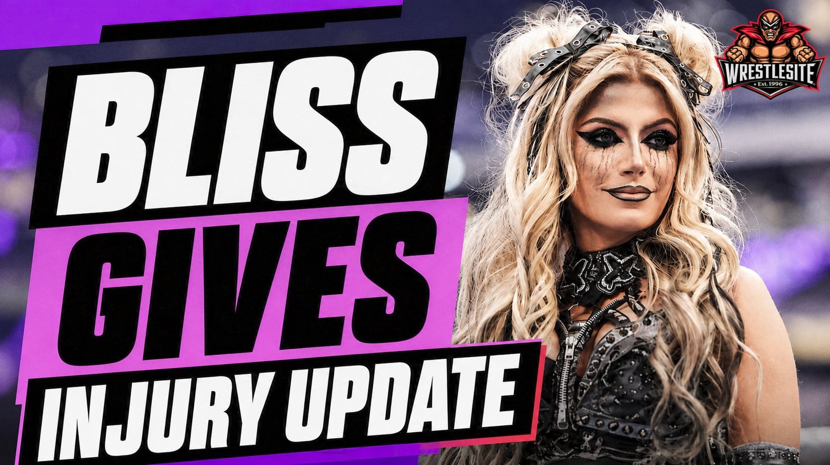Alexa Bliss wears an elbow brace after Jade Cargill’s steel chair attack on WWE SmackDown