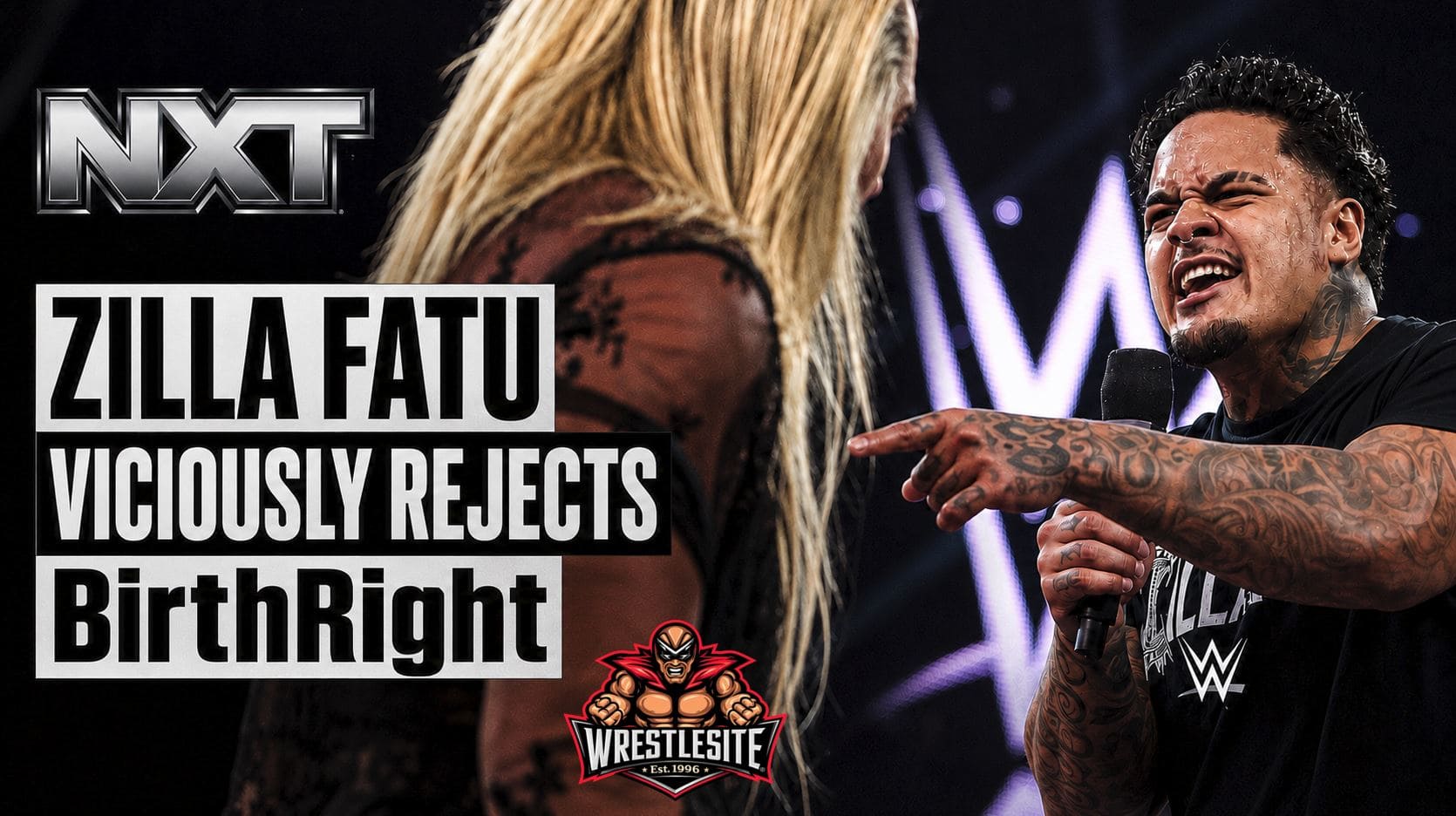 Zilla Fatu rejects BirthRight’s offer after earning his first NXT victory over Tristan Angels decisively