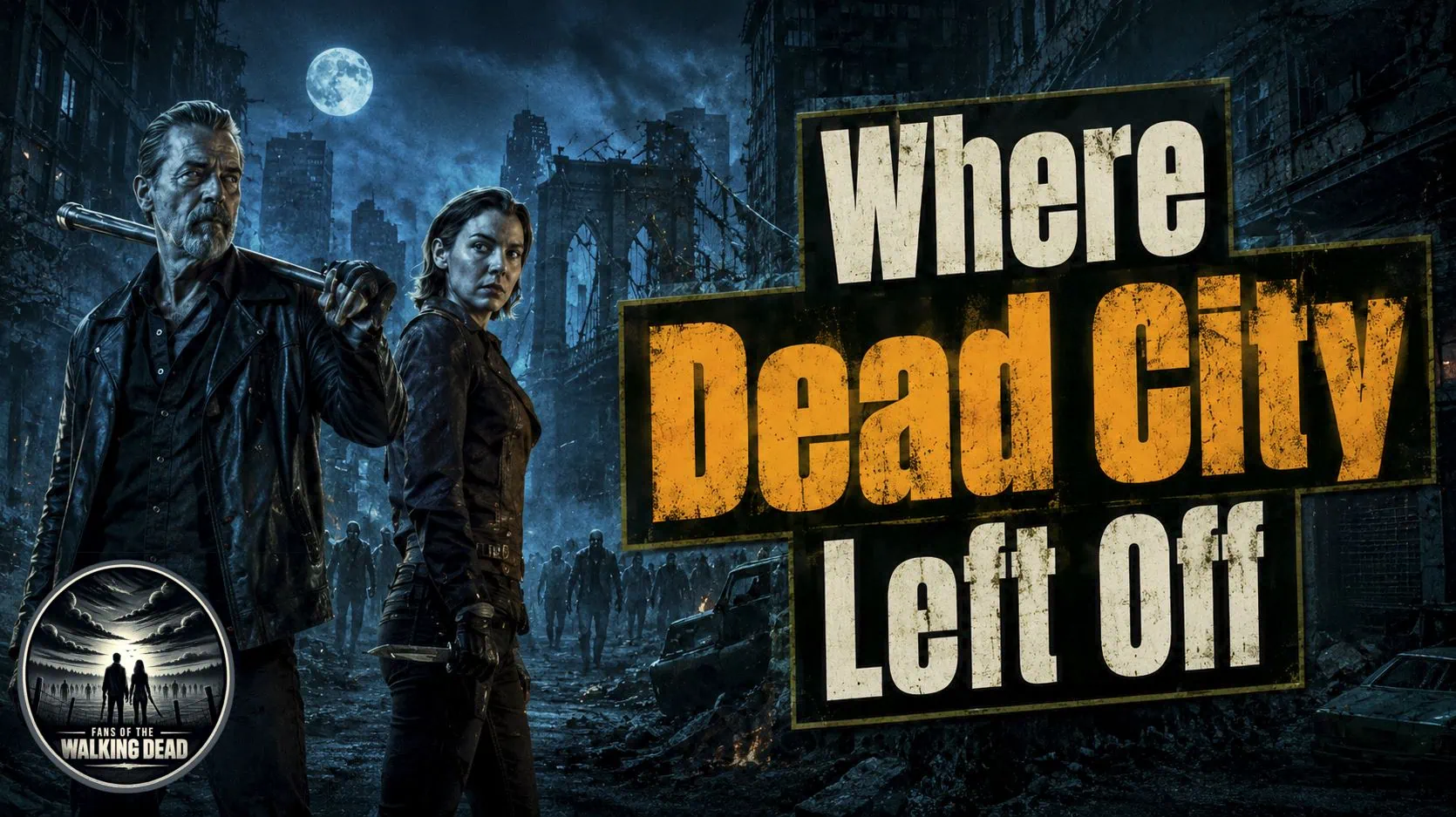 Maggie, Negan, and Armstrong regroup inside Manhattan as New Babylon forces advance through the devastated city