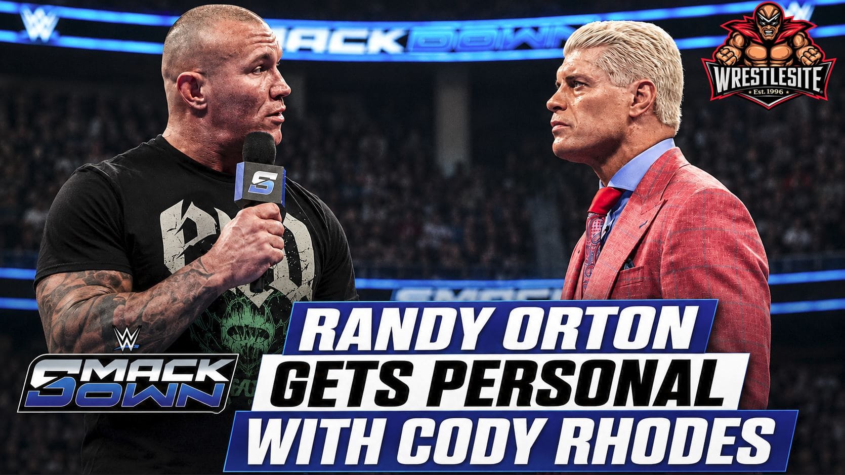 Randy Orton provokes Cody Rhodes before Sunday Night Main Event showdown in Atlanta Georgia match