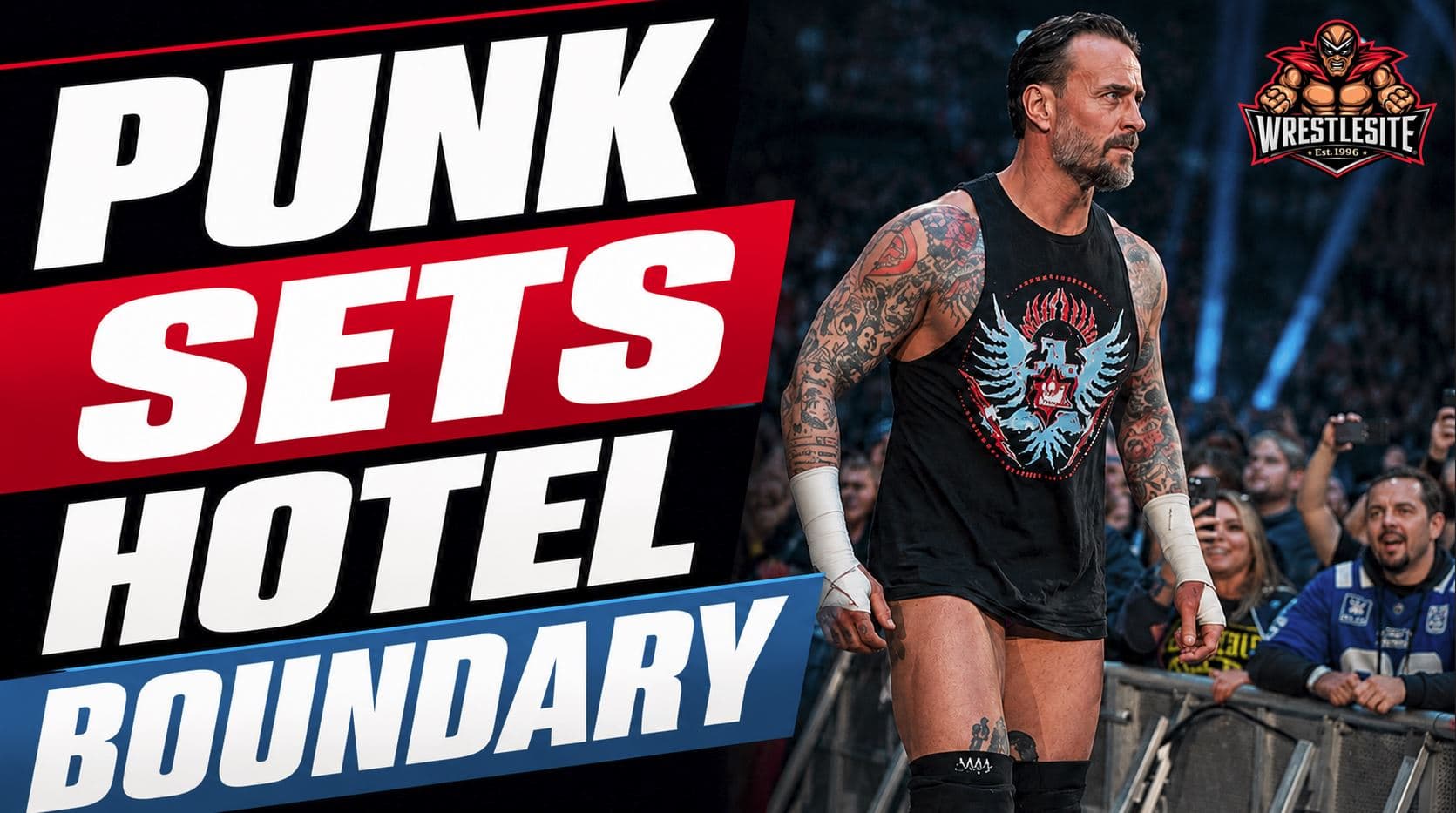 CM Punk speaks to fans after WWE live event before warning them not to follow him to hotel