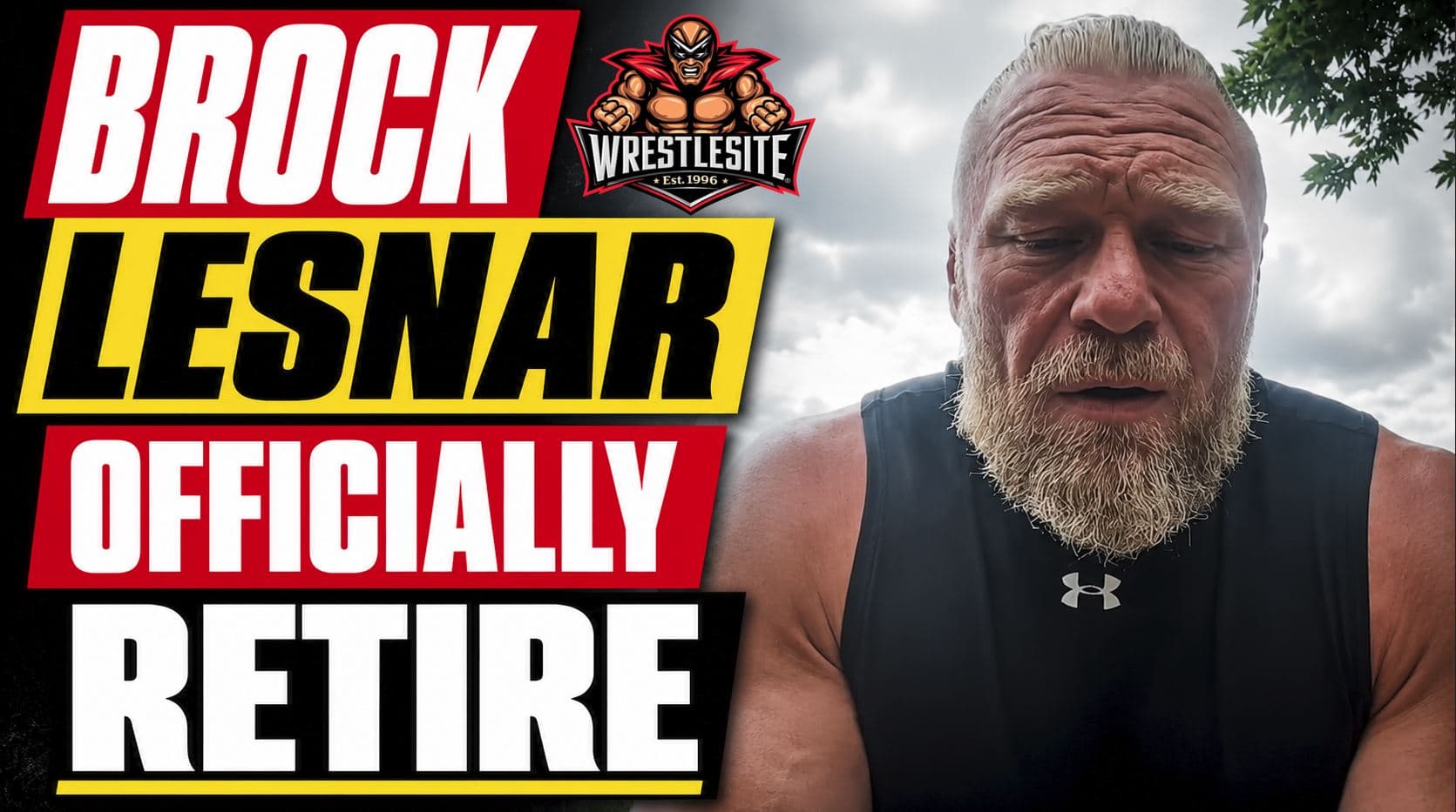 Brock Lesnar addresses his future after announcing his retirement from professional wrestling following WWE SummerSlam