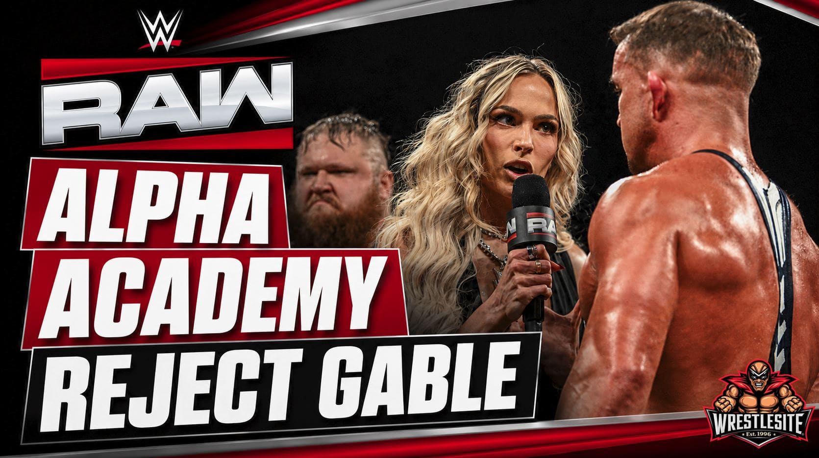 Maxxine Dupri stops Otis from forgiving Chad Gable during an emotional Alpha Academy segment on WWE RAW
