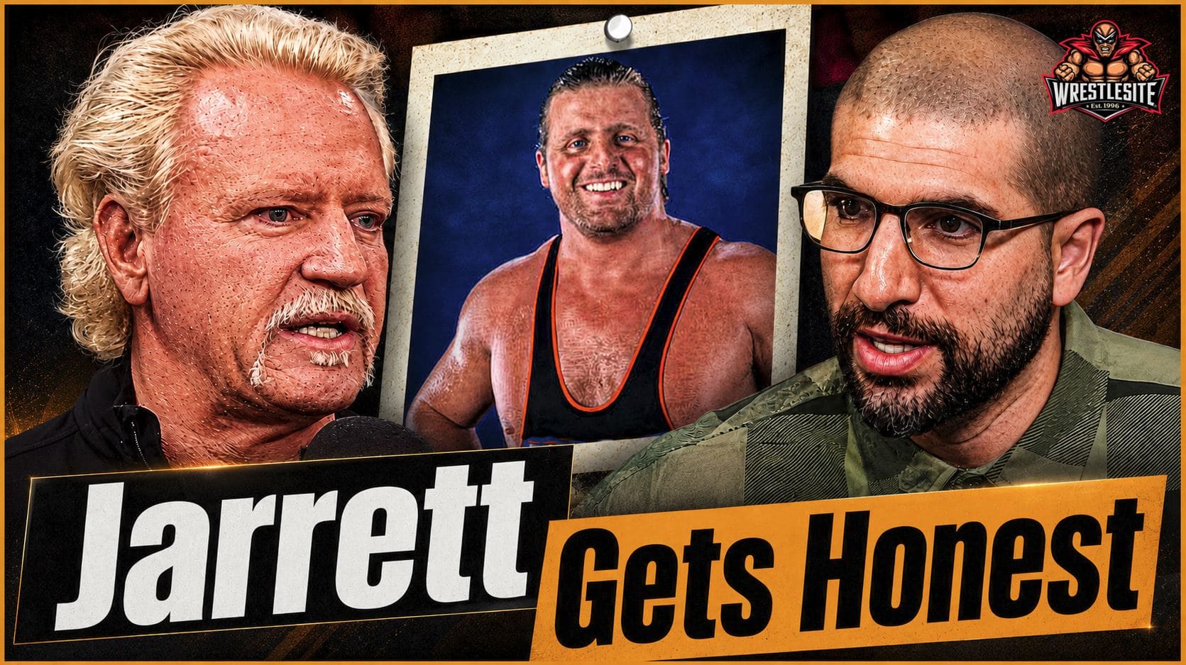 Jeff Jarrett discusses Owen Hart, TNA history, sobriety, and AEW role during emotional interview