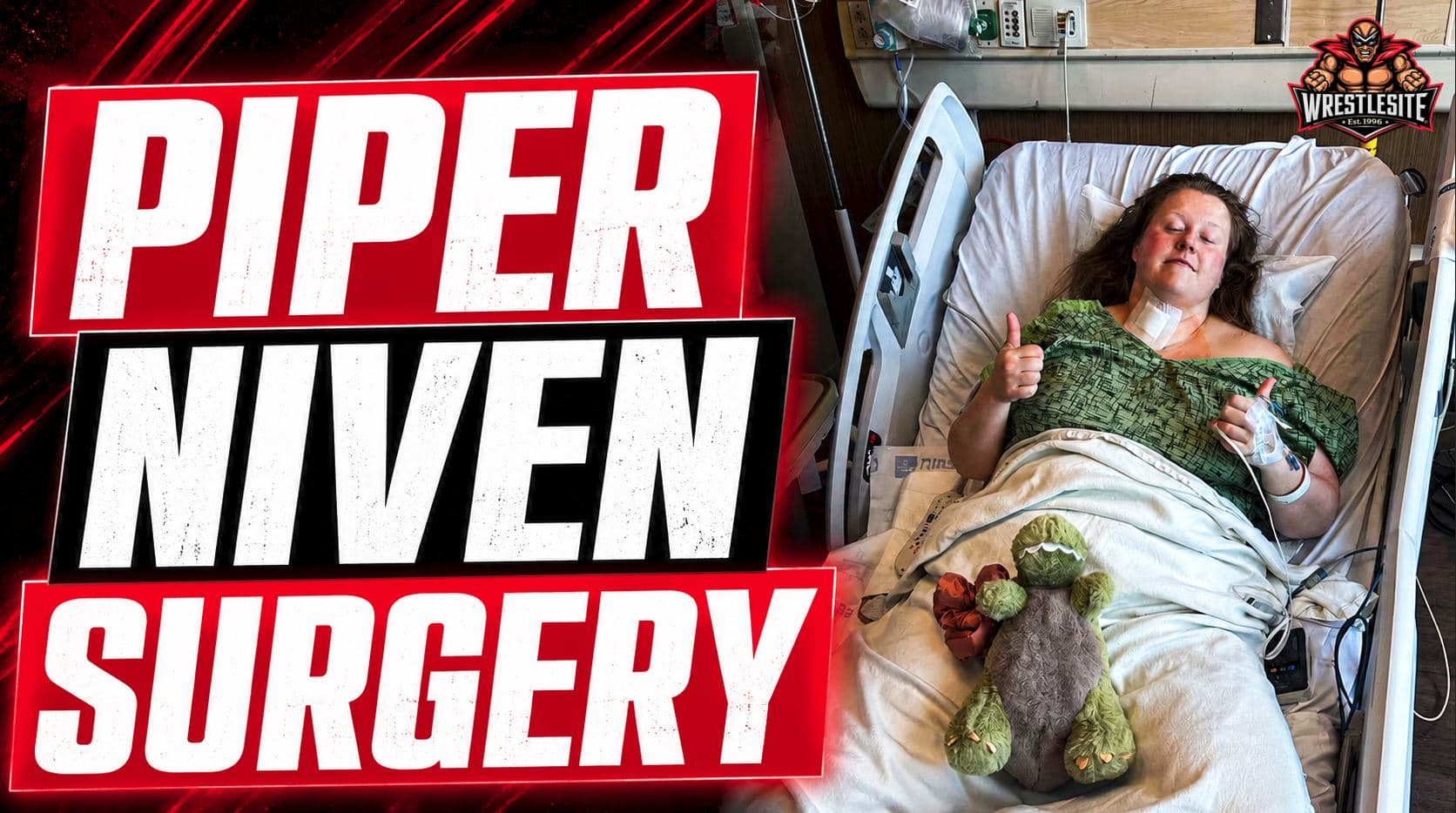 Piper Niven shares hospital update after neck surgery following months away from WWE television.