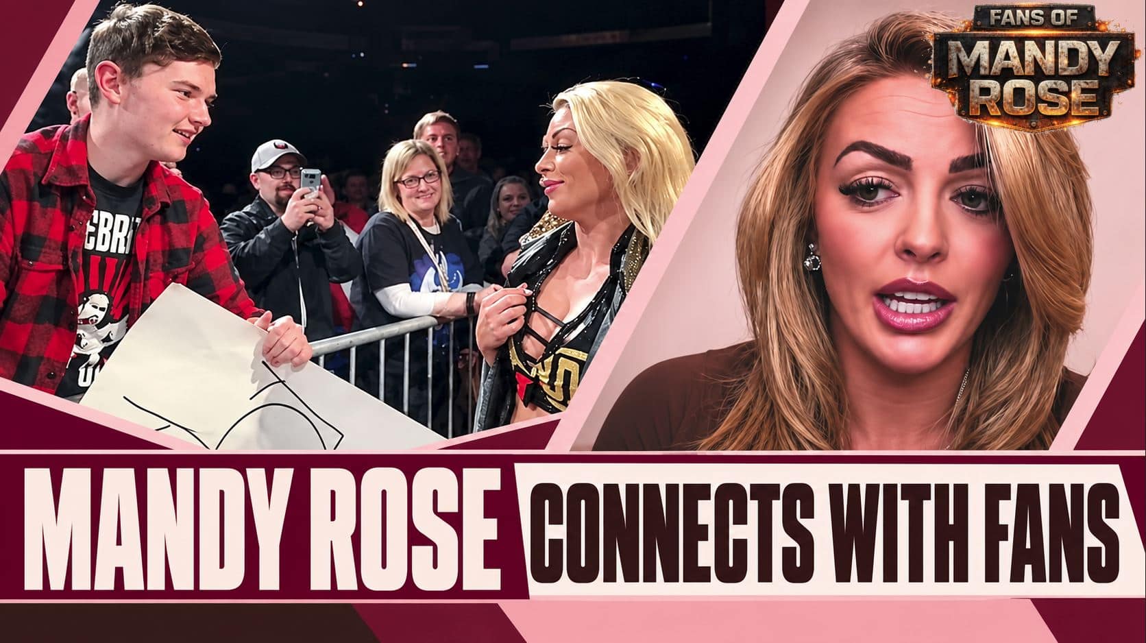 Mandy Rose connects with WWE fans through personal content while preserving her glamorous wrestling persona