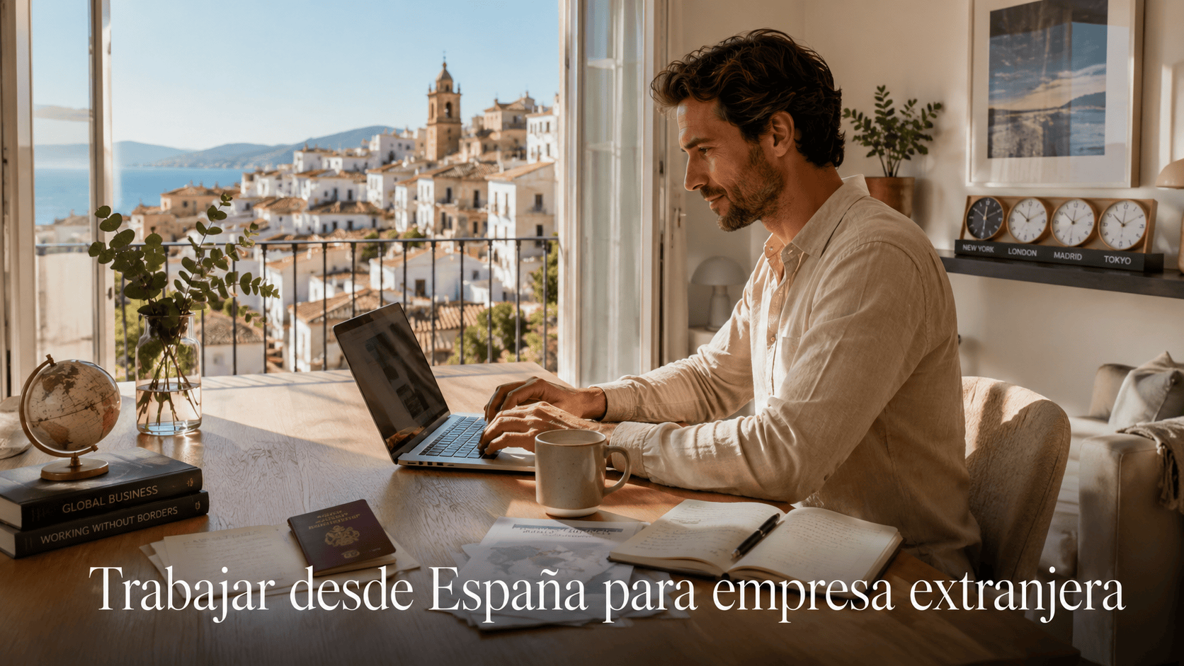 trabajar desde España para una empresa extranjera