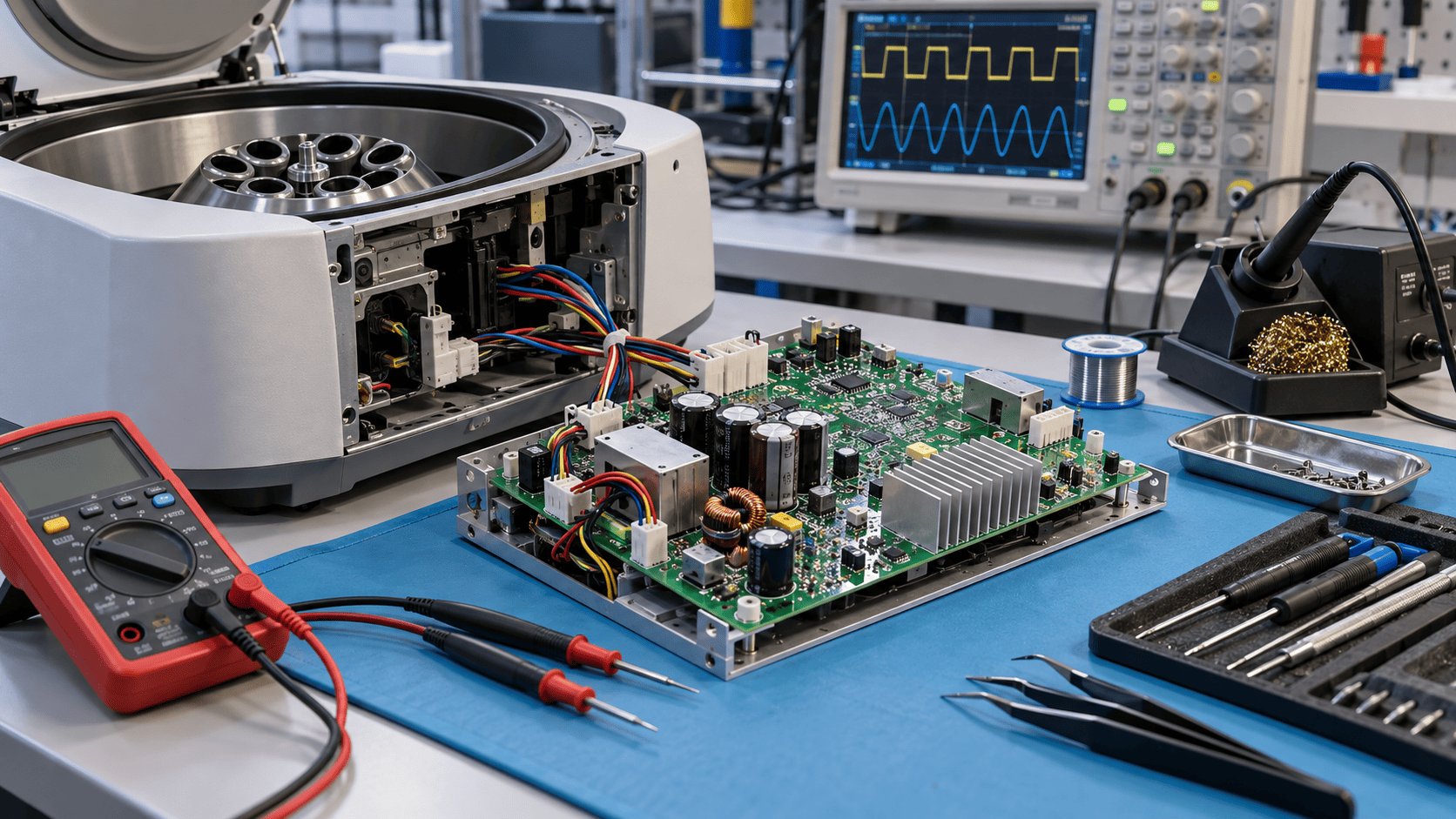 Laboratory Centrifuge Electronics Repair in Cornwall