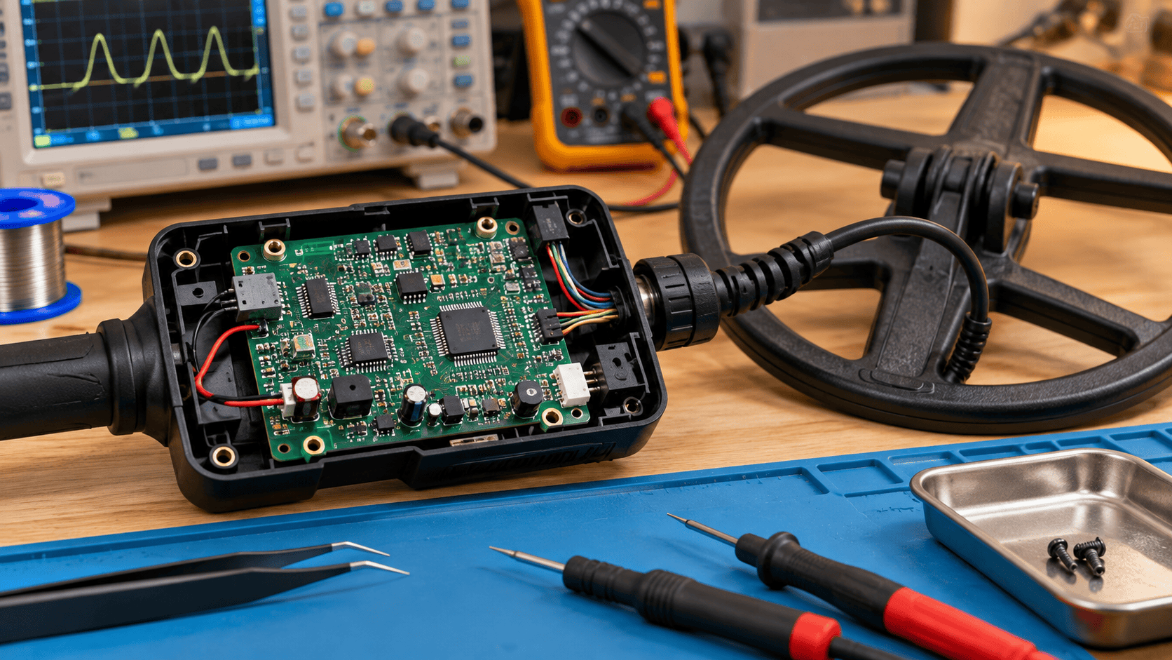 Metal Detector Electronics Repair in Cornwall: Fault Diagnosis and Assessment