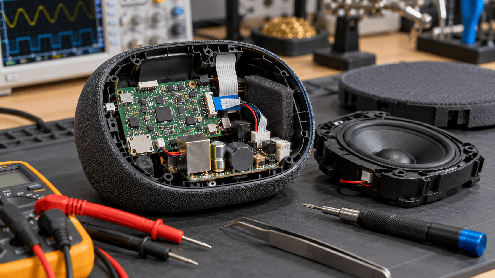 Smart Speaker PCB Repair in Cornwall: Fault Diagnosis and Assessment