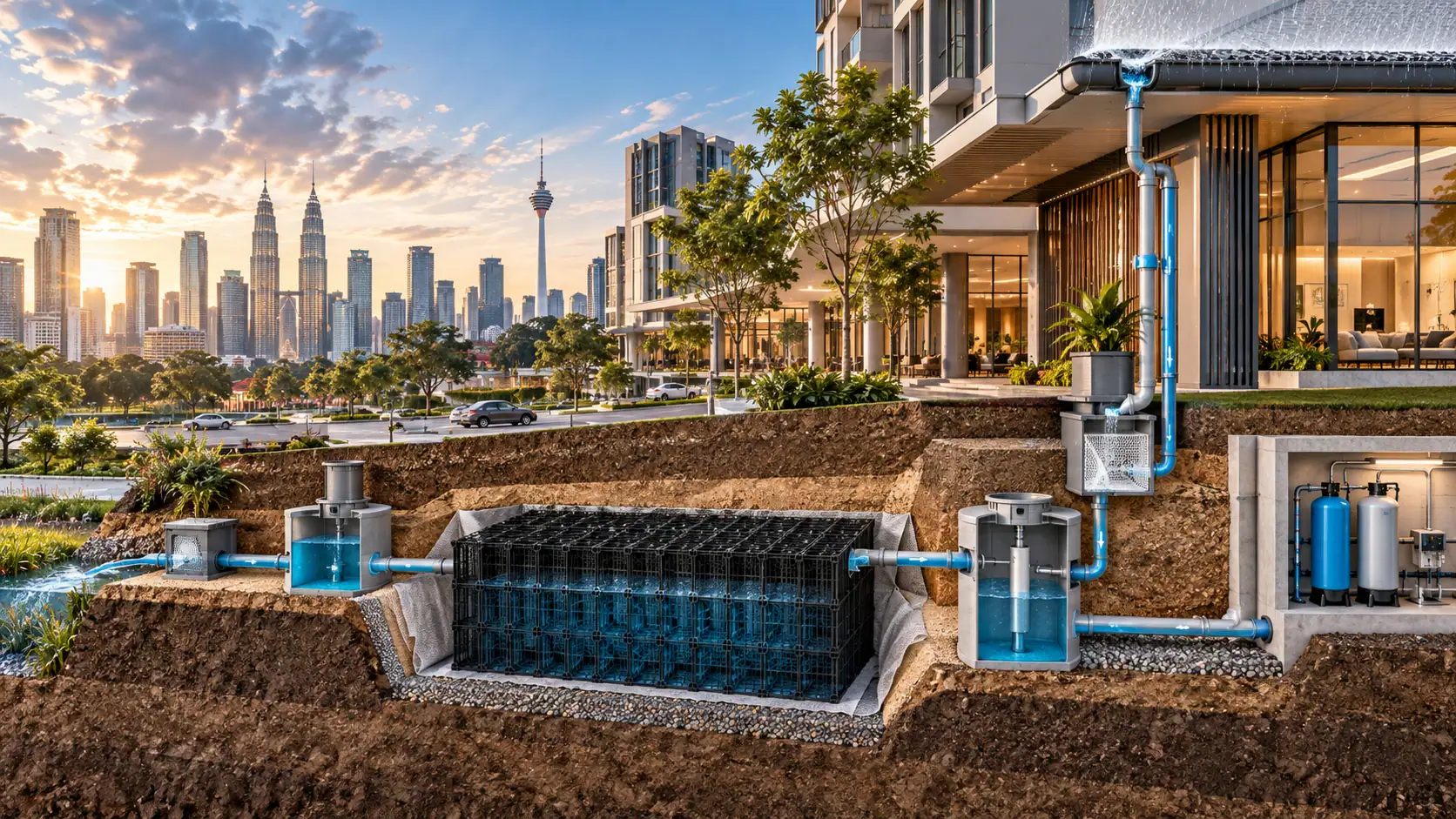 Rainwater Harvesting System in Malaysia: Complete SPAN & MSMA Compliance Guide I-Rain