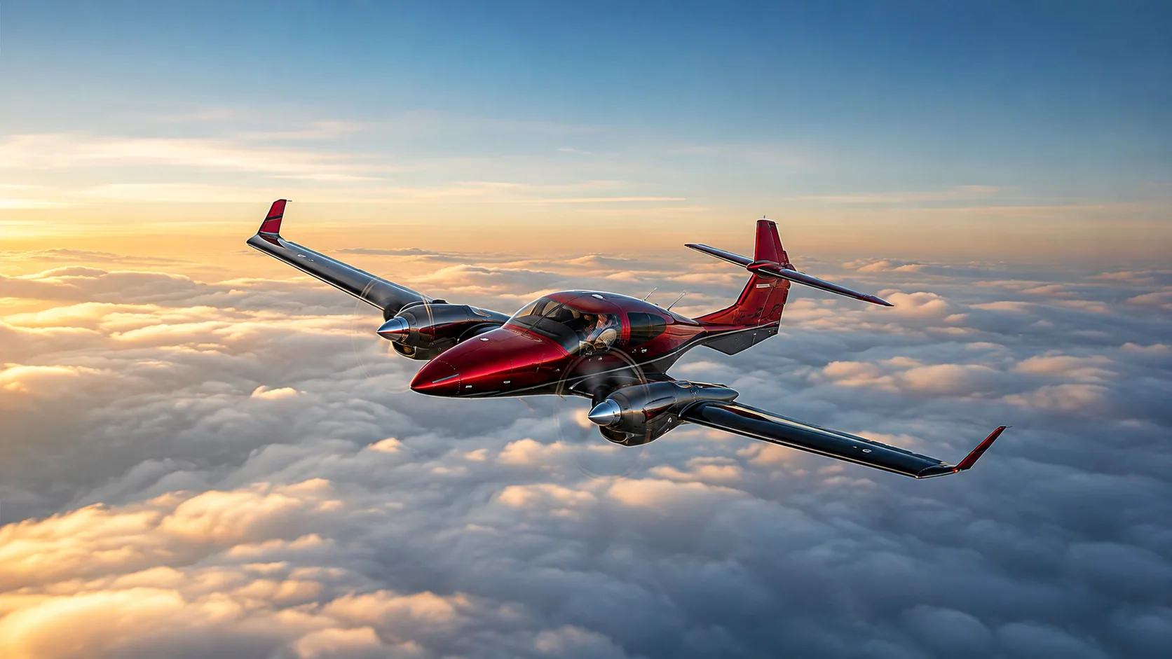 Diamond DA40 XLS parked at Olympia Regional Airport