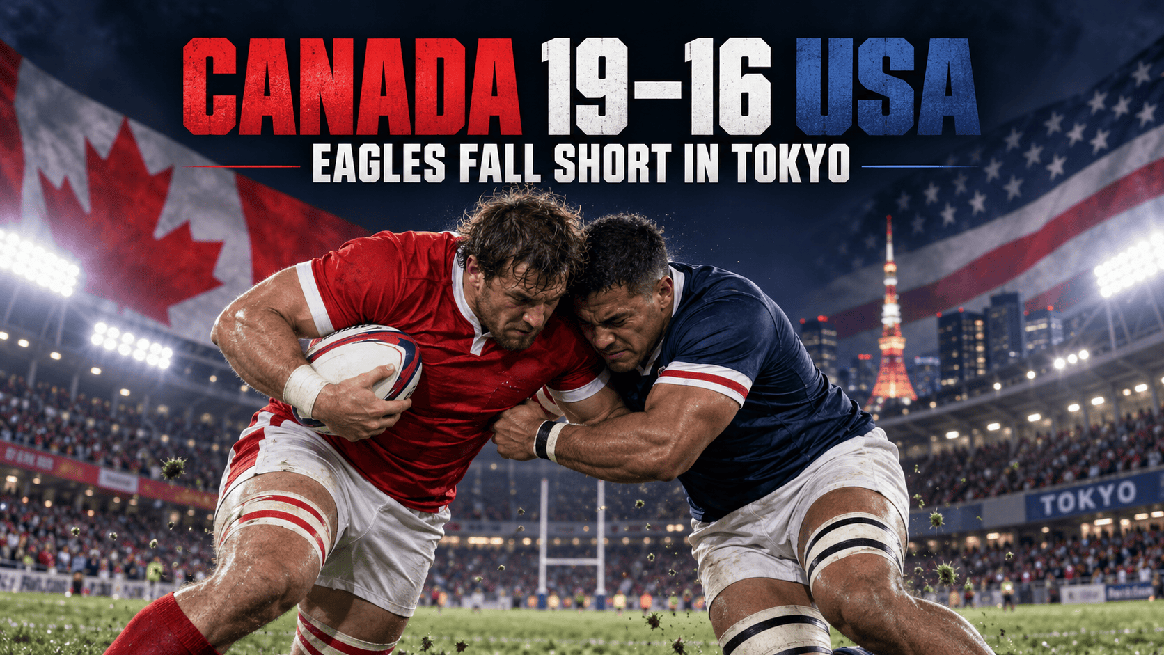 Canada 19–16 USA: Eagles’ Rally Ends in Another Narrow Defeat