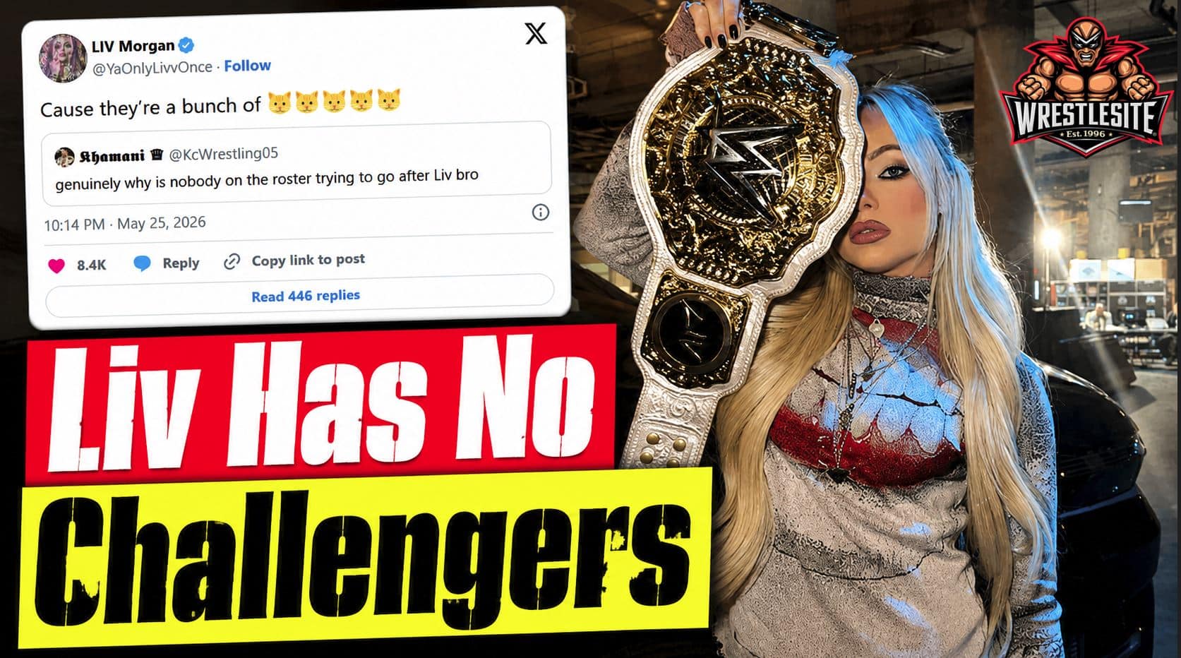 Liv Morgan having Women’s World Championship during WWE RAW as challengers question title reign direction