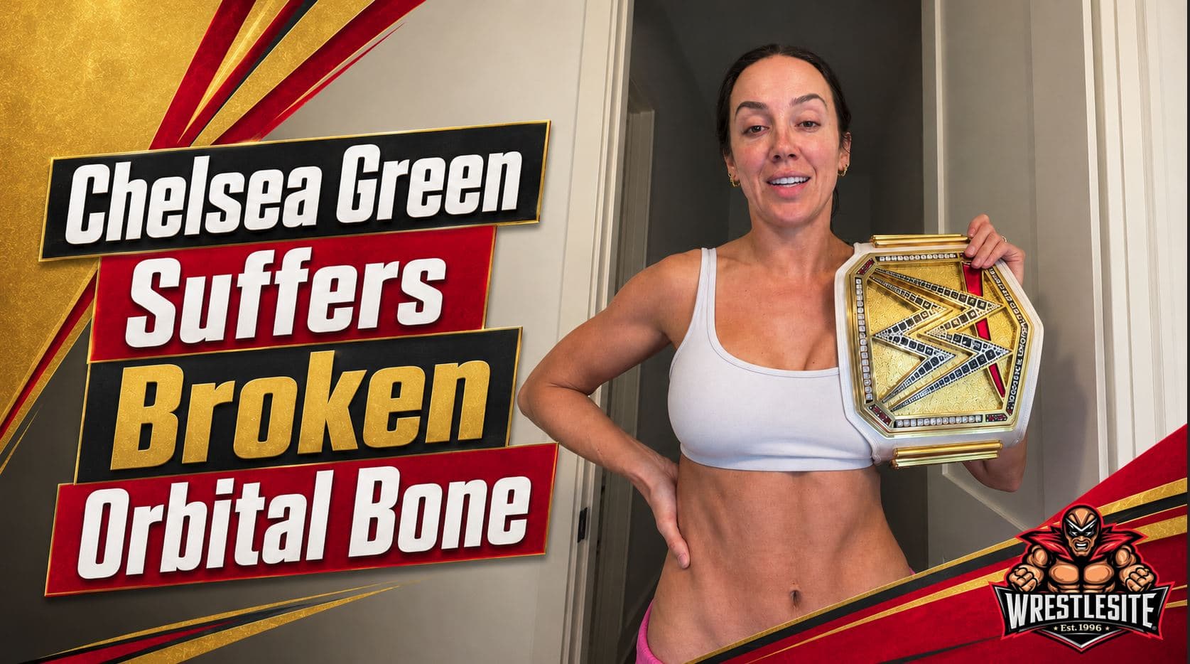 Chelsea Green addresses the broken orbital bone she suffered during WWE SmackDown