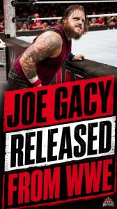 Joe Gacy Released From WWE