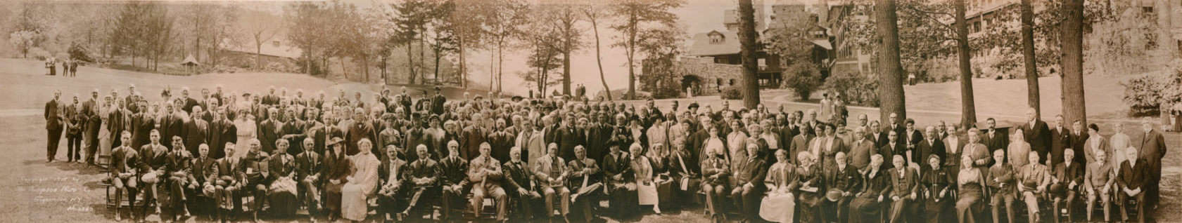 People Attenting the Conference on International Arbitration in 1915