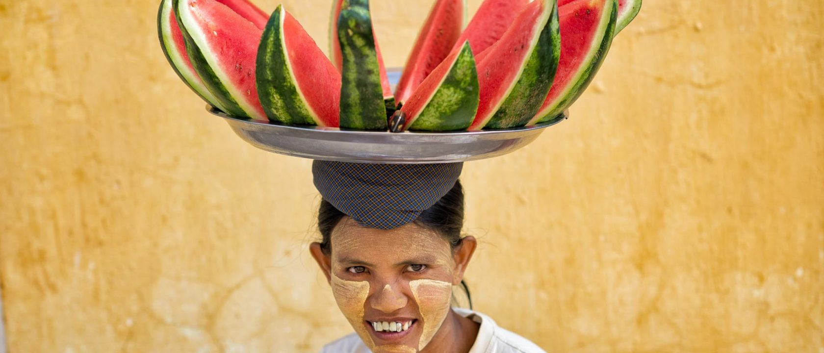 Fotoreise nach Myanmar - Melonenverkäuferin