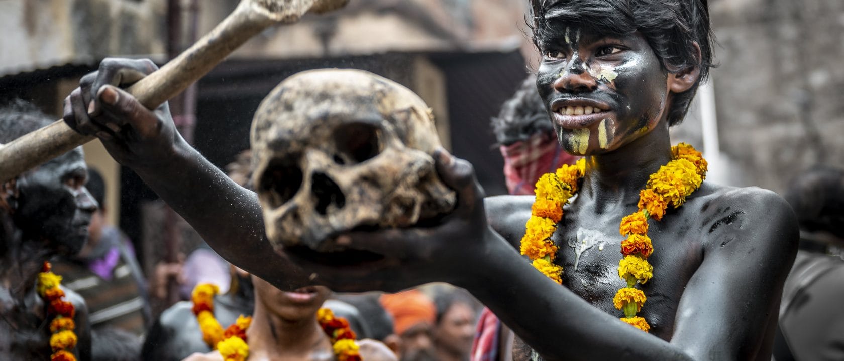 Reisefoto des Monats: Dämonen in Allahabad