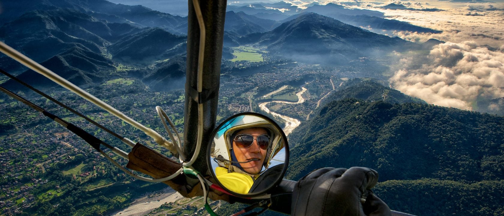 Reisefotografie - Luftaufnahme Nepal