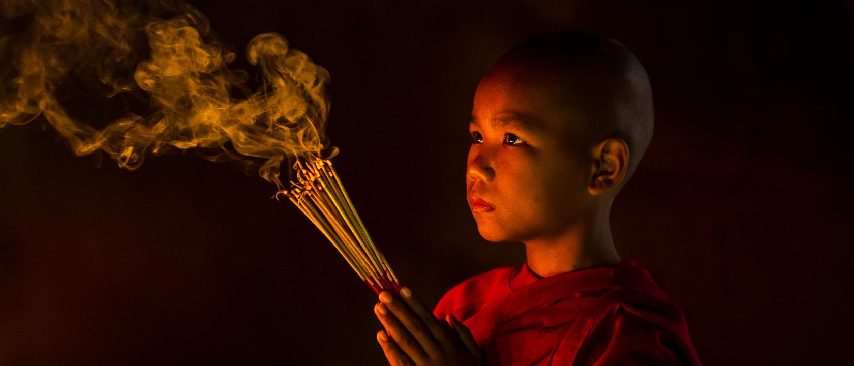 Reisefotografie - Novize in Myanmar