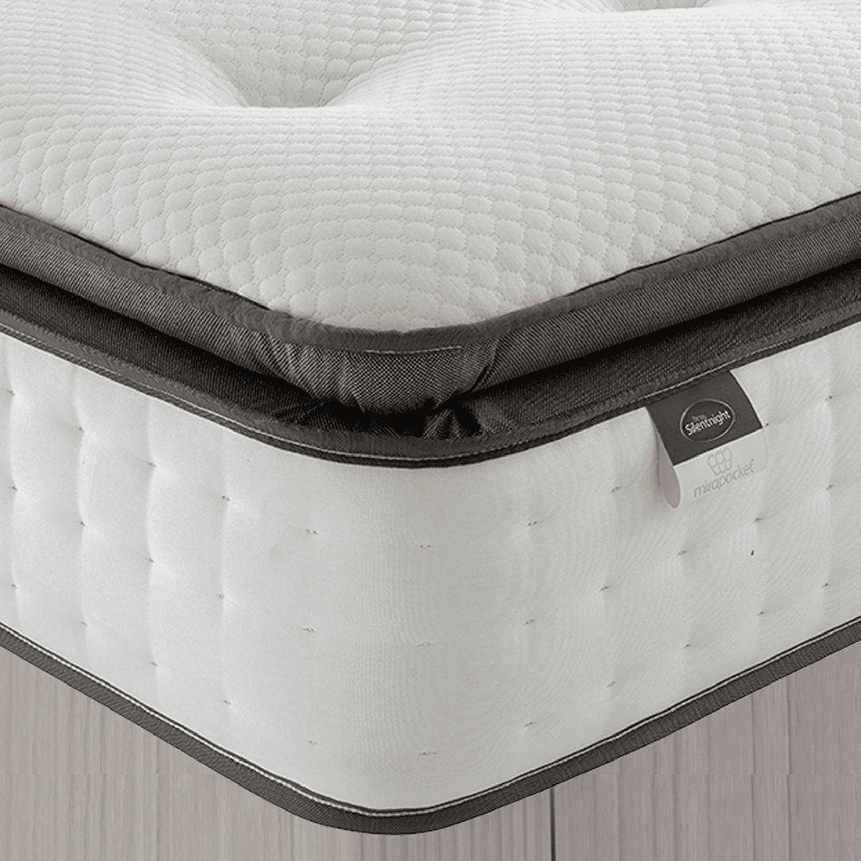 Silentnight Mirapocket 1000 Geltex Pillow Top Mattress 4