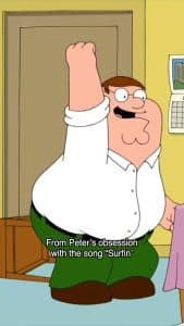 Family Guy Surfin Bird Song