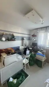 Wohnungsauflösung in Erfurt – Wohnung mit Möbeln und Hausrat vor der Auflösung, durchgeführt von Entrümpelungspartner Thüringen