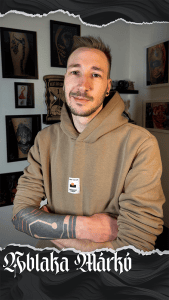 Ablaka Márkó tetoválóművész tattoo art artist Ink Man Tattoo Studio Budapest