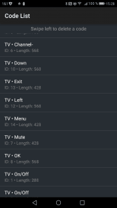 Und das sind die Befehle, mit denen Alexa das RM Pro ansteuert