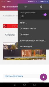 Firefox Klar, der vielleicht beste Browser für Android