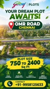 Godrej plots omr road new