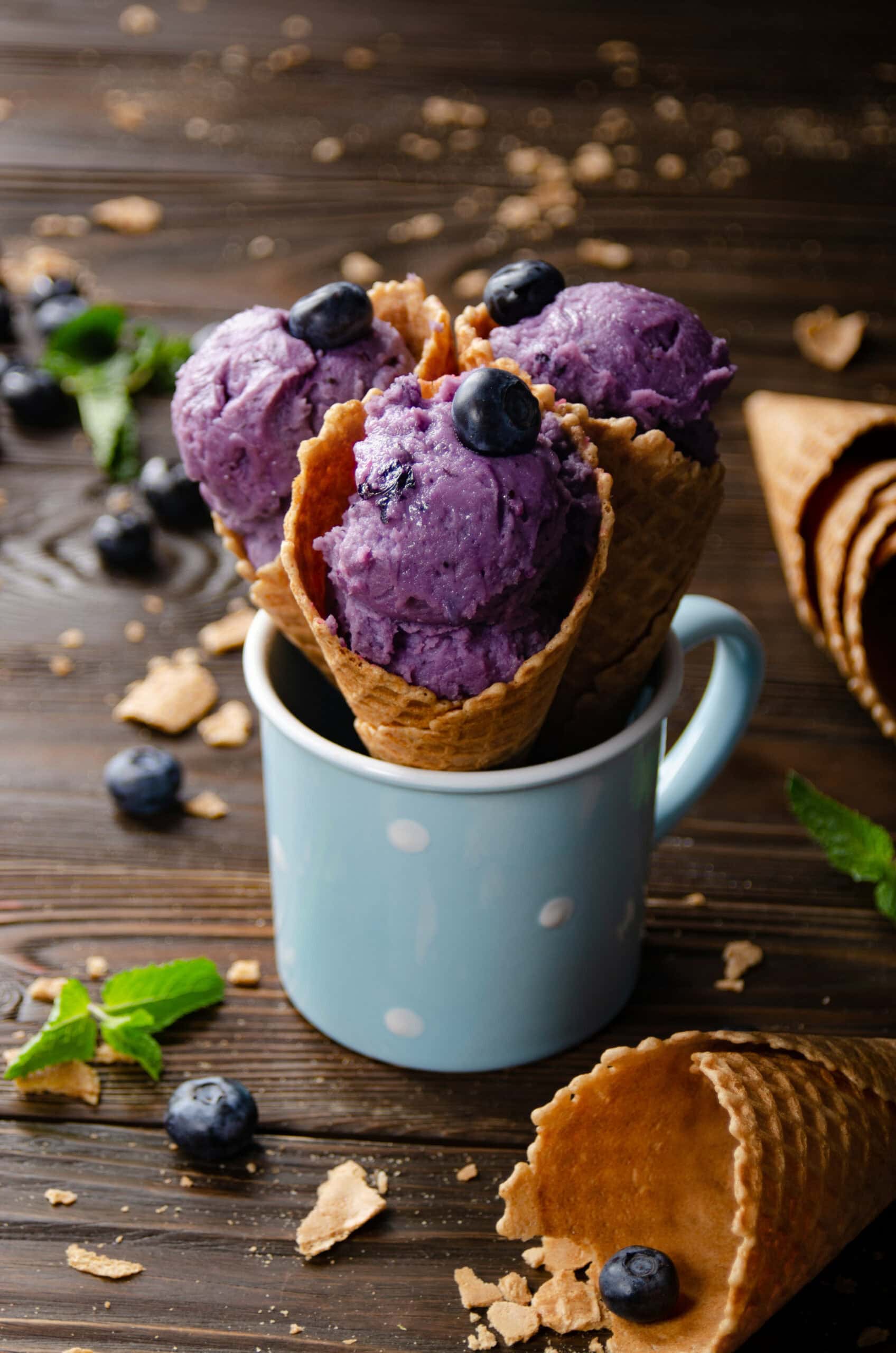 Blueberry Ice Cream Recipe