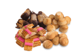 Diverse amandelkoek (per 500 gram)