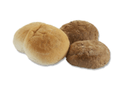 Italiaanse bollen wit x 8