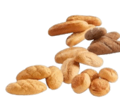 Diverse harde bollen x 8