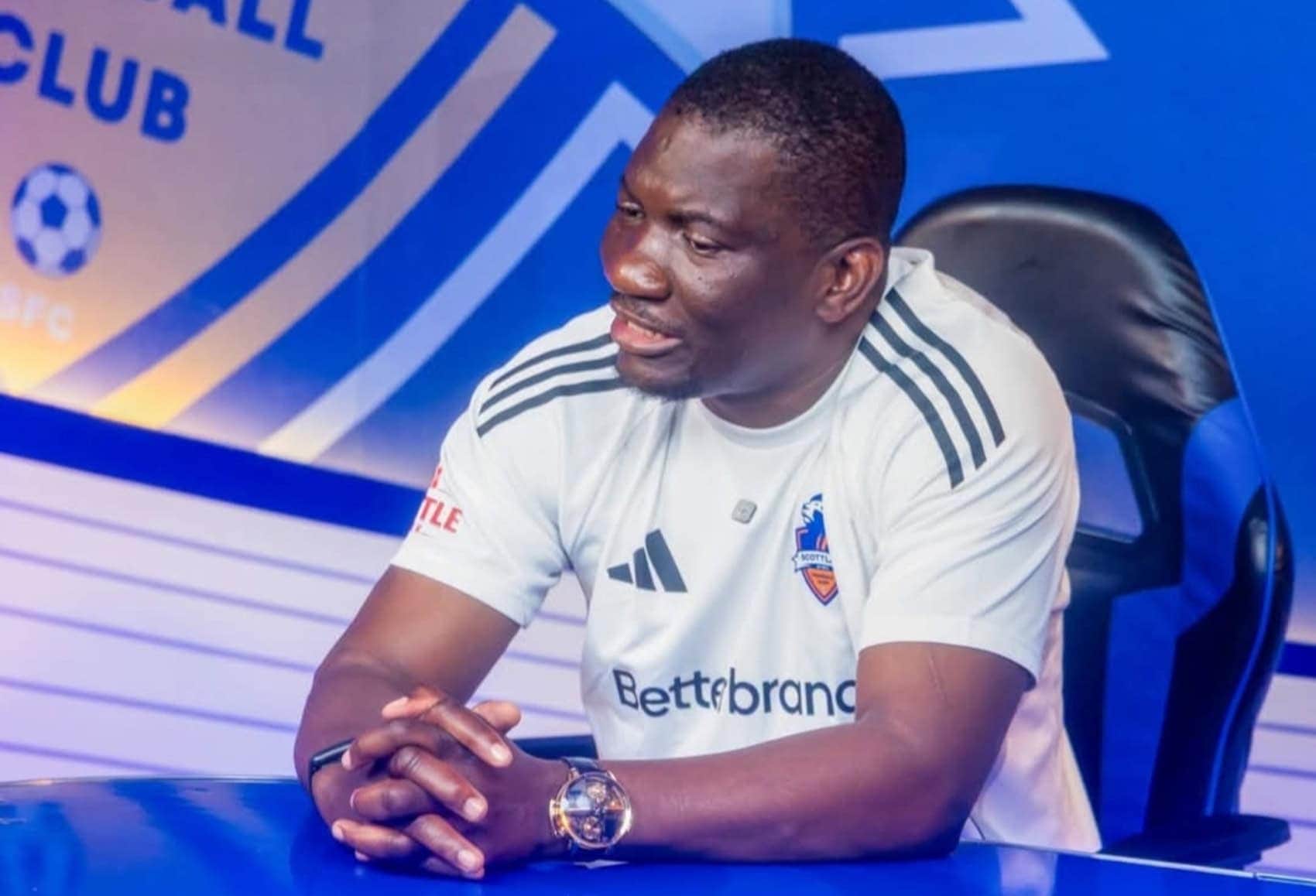 Scottland FC President Scott Sakupwanya