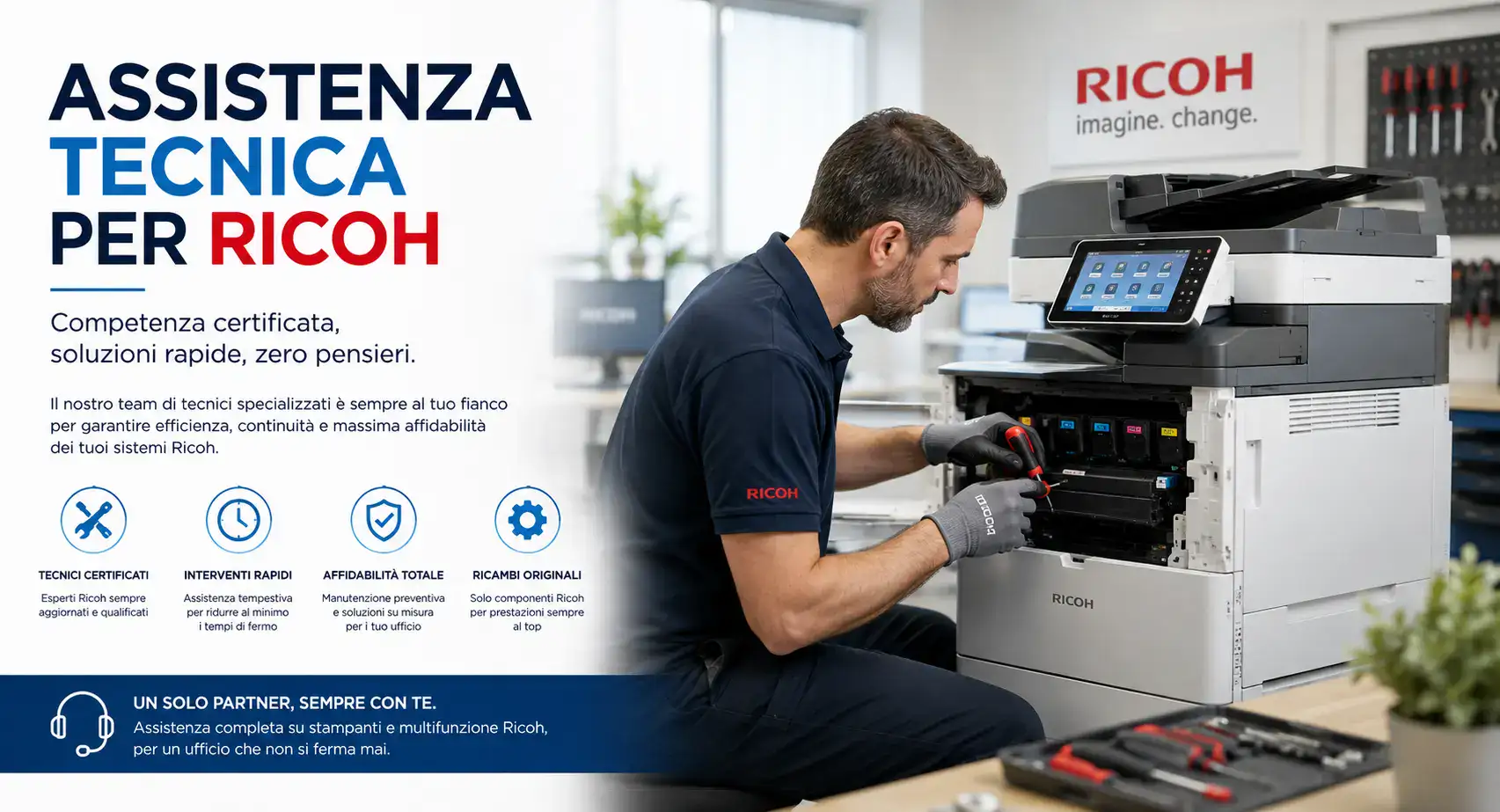 assistenza tecnica Ricoh