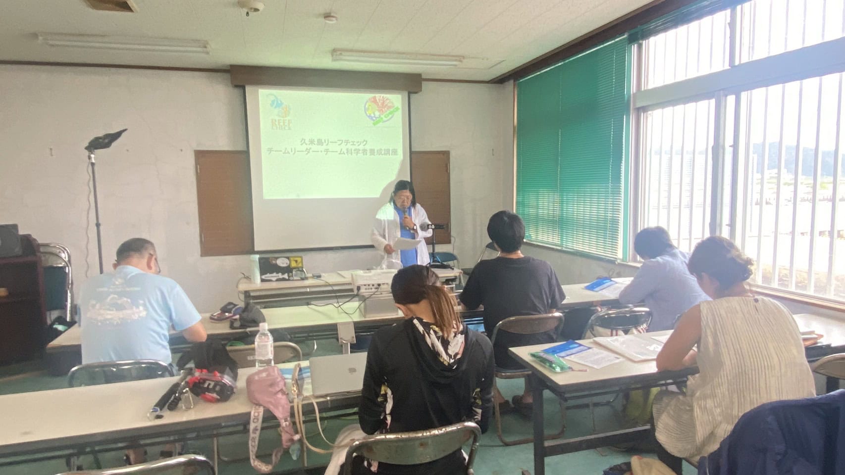 座学講習の様子（講師撮影）