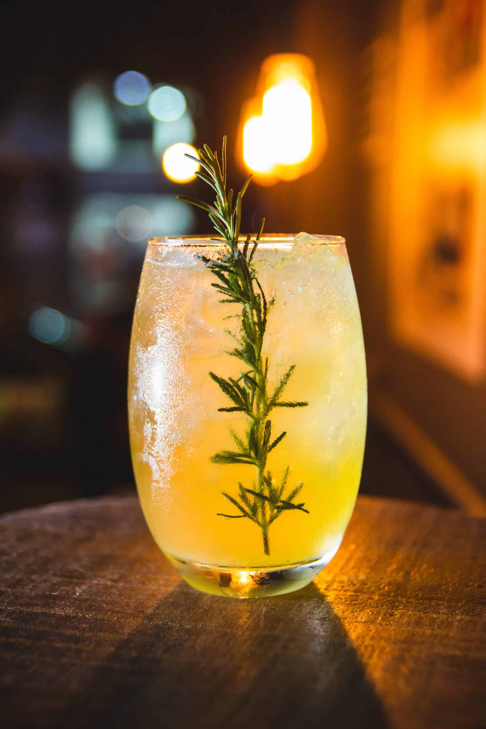 Rosemary's Baby Lemon Cocktail