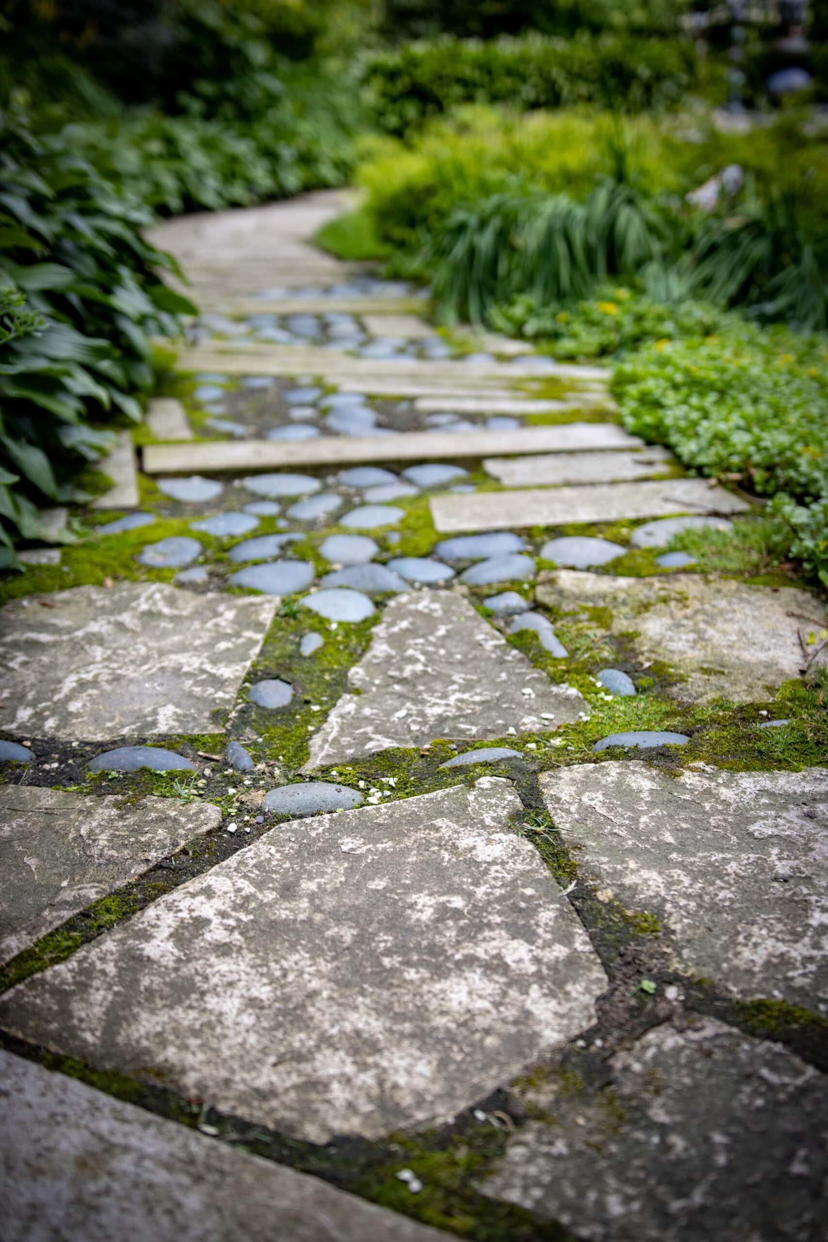 stone walkway