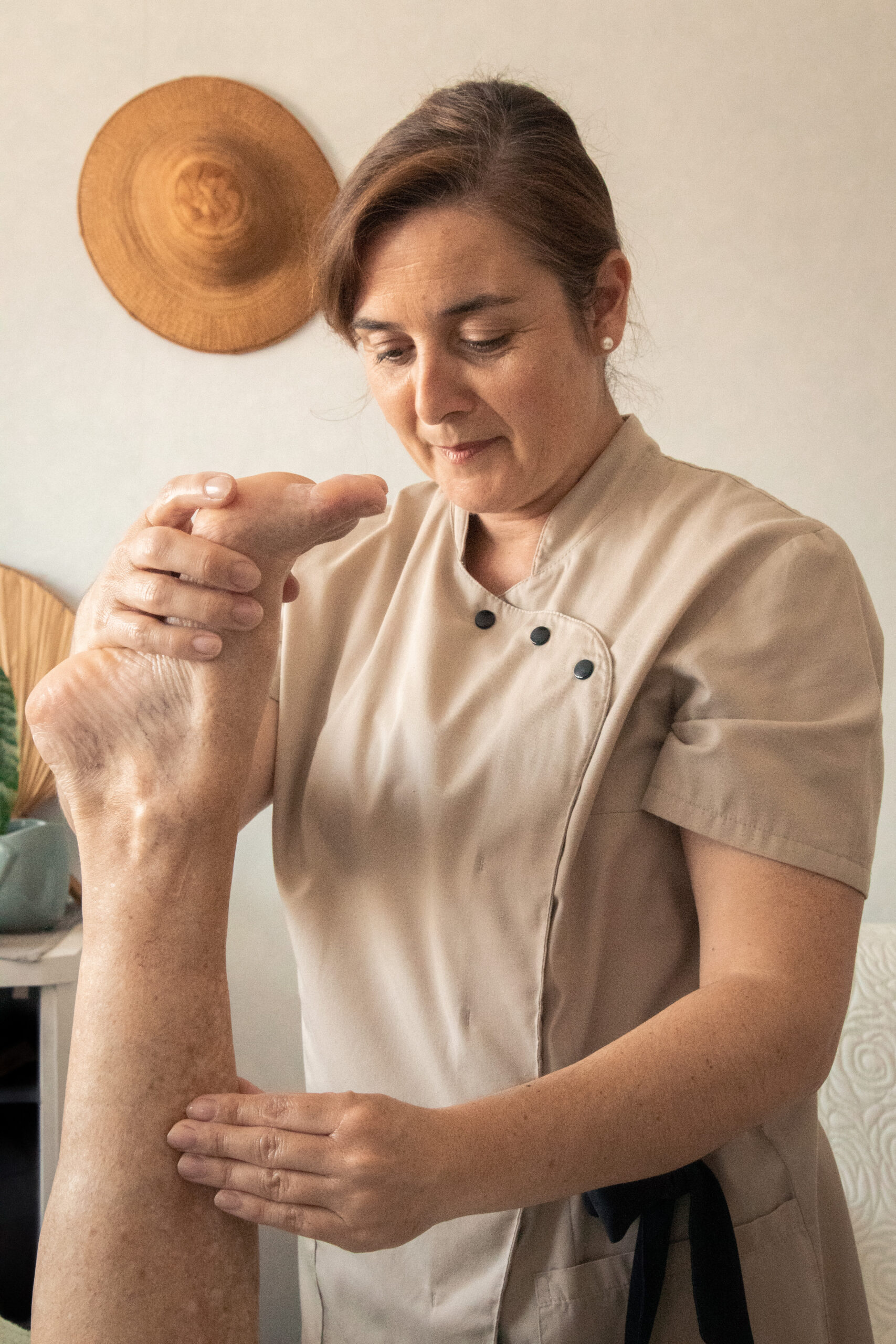 Massage des jambes
