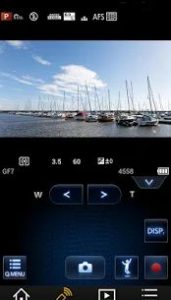 Die Panasonic-Fernsteuer-App - Zugriff auf fast alle Features