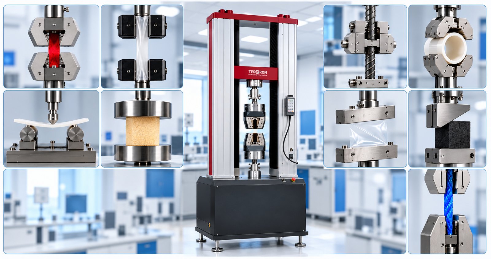 Testron UTM machine for material testing