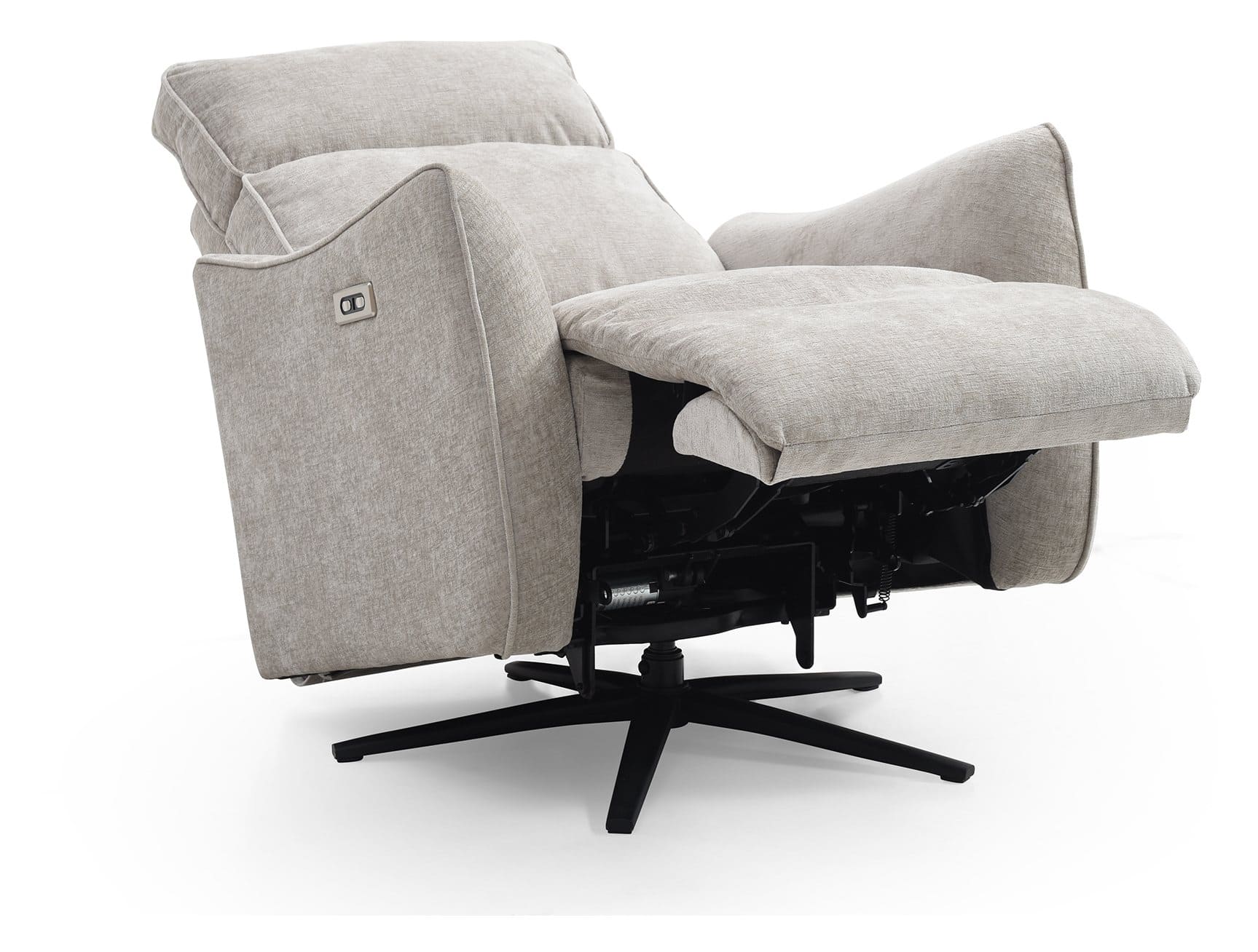 KY513 FINN ELECTRIC SWIVEL RECLINER NATURAL CUT OUT (5)