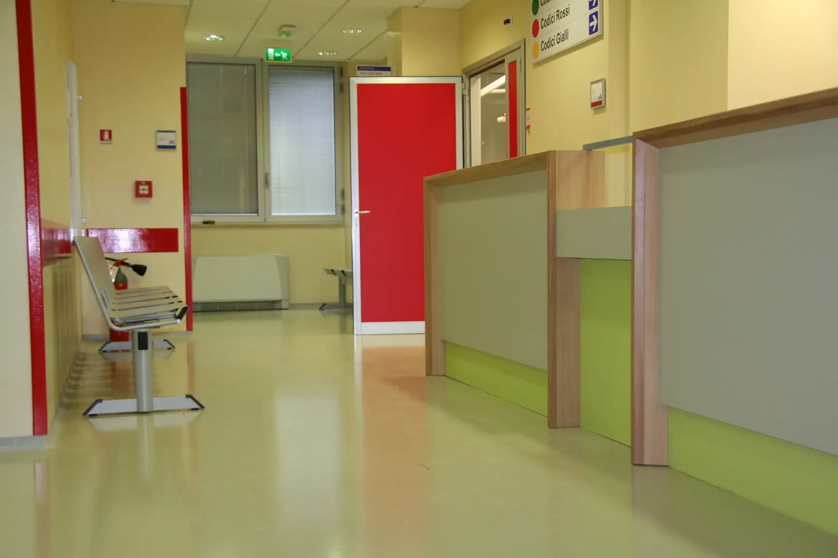 Pavimenti resina antibatterici per ambienti a basso rischio