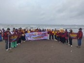 Satu Komando, RW-RT Kelurahan Rappokalling Kompak Hadiri Silahturahmi Akbar di Pantai Bosowa