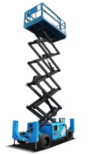 33’ Diesel Rough Terrain Scissor Lift  Sinoboom 1018RD