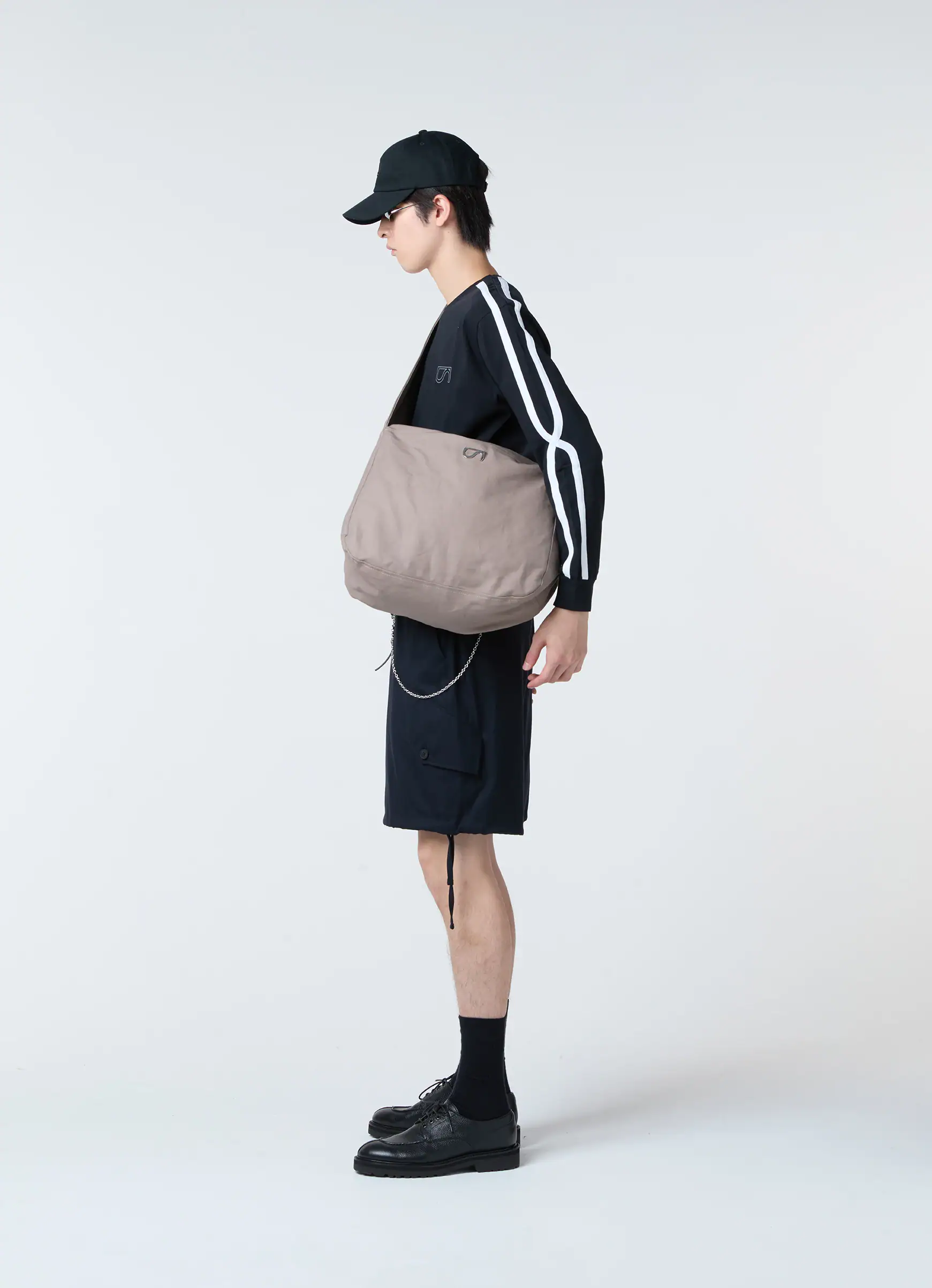 MINI SACK CANVAS SHOULDER BAG – GREY | SHOOP Clothing